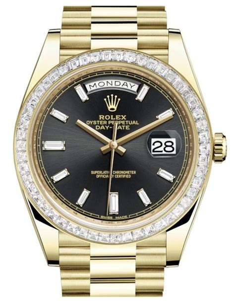 rolex replica diamond bezel automatic watches|rolex presidential 40mm diamond bezel.